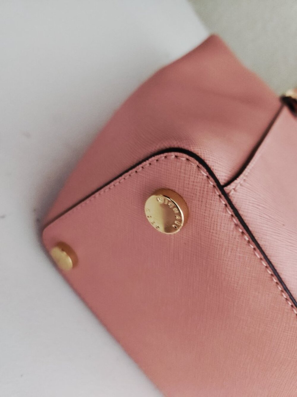 Like New Michael Kors Ciara Pink Shoulder Bag Tote Purse - Picture 10 of 16